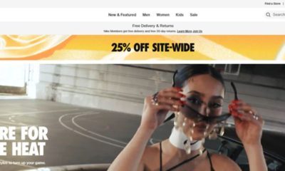 Nike website